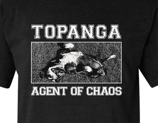 Topanga Agent of Chaos Hardcore Dog Shirt