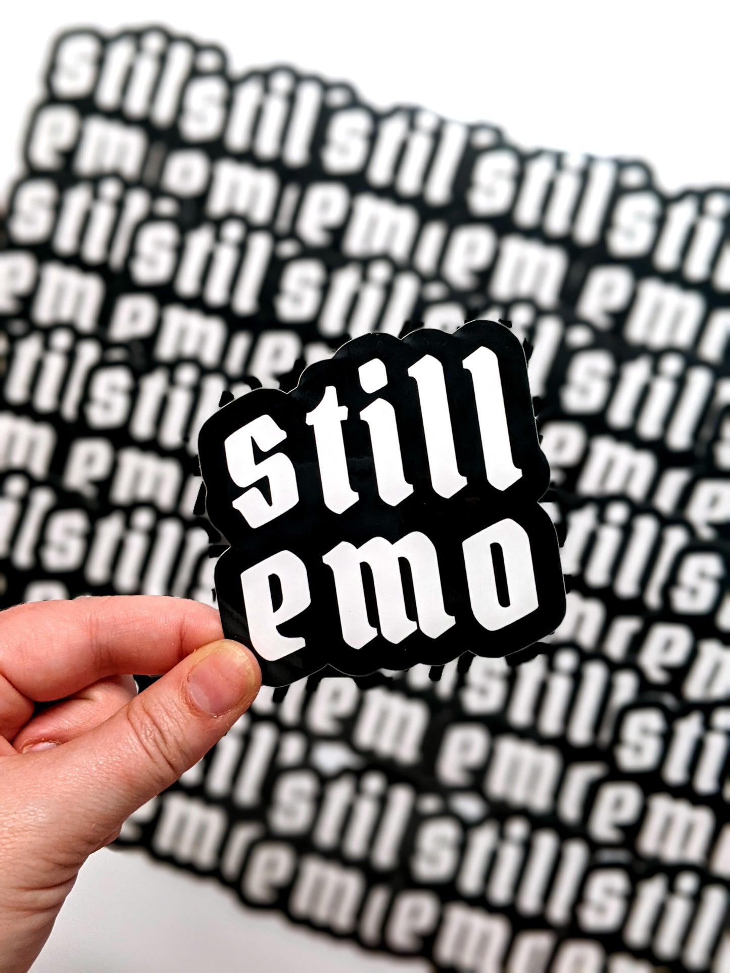 Still Emo Sticker