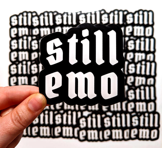 Still Emo Sticker