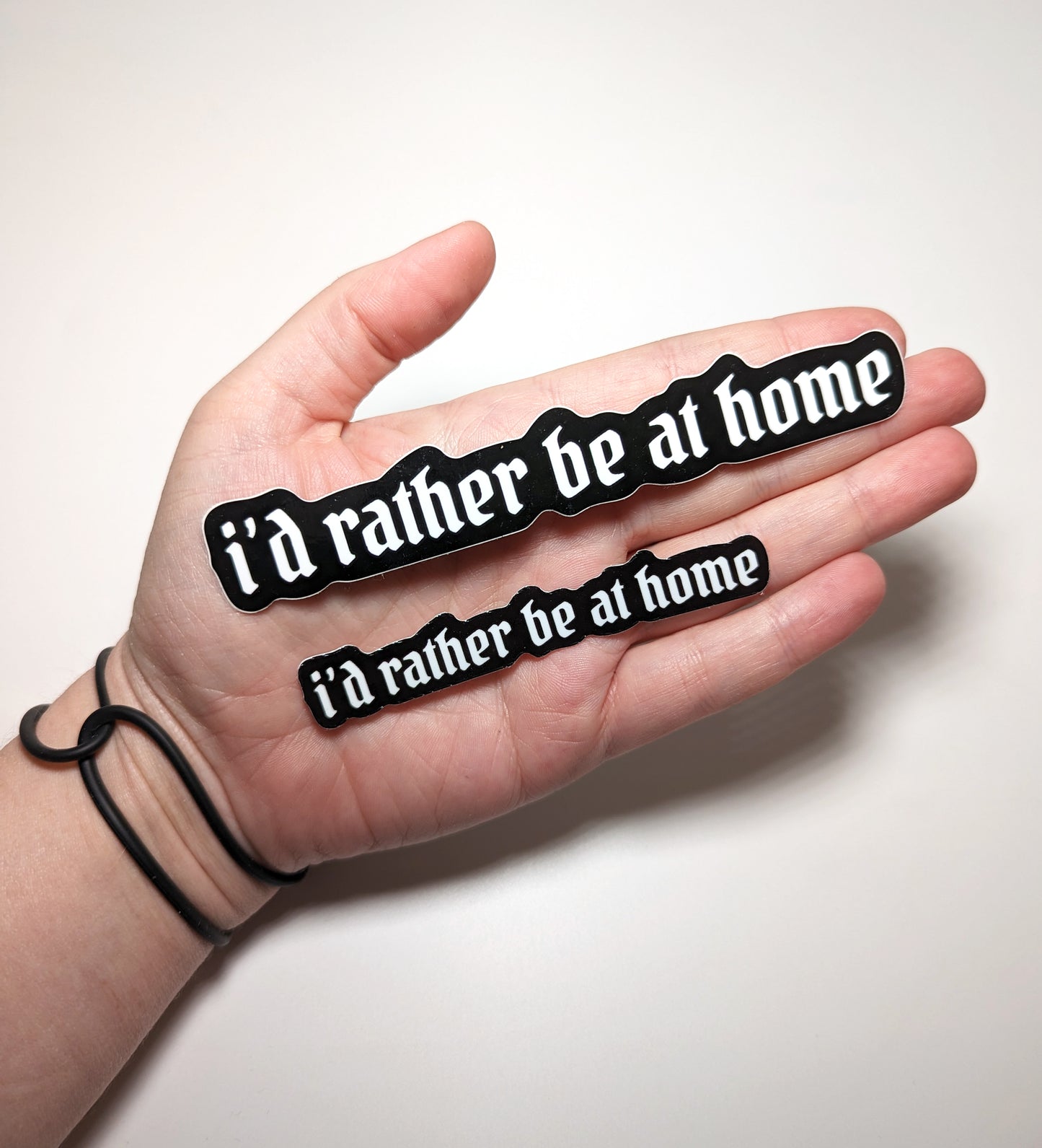 I'd Rather Be at Home Sticker