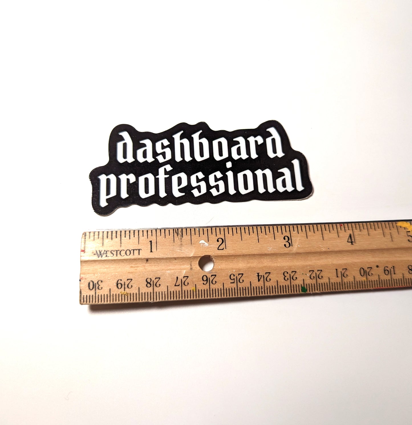 Dashboard Professional Sticker