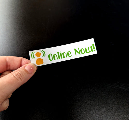 Online Now! Sticker