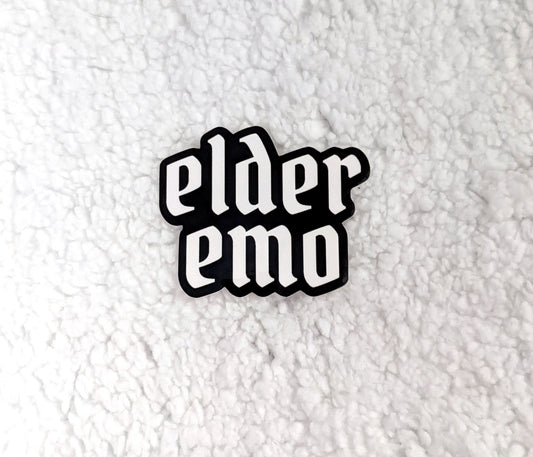 Elder Emo Sticker