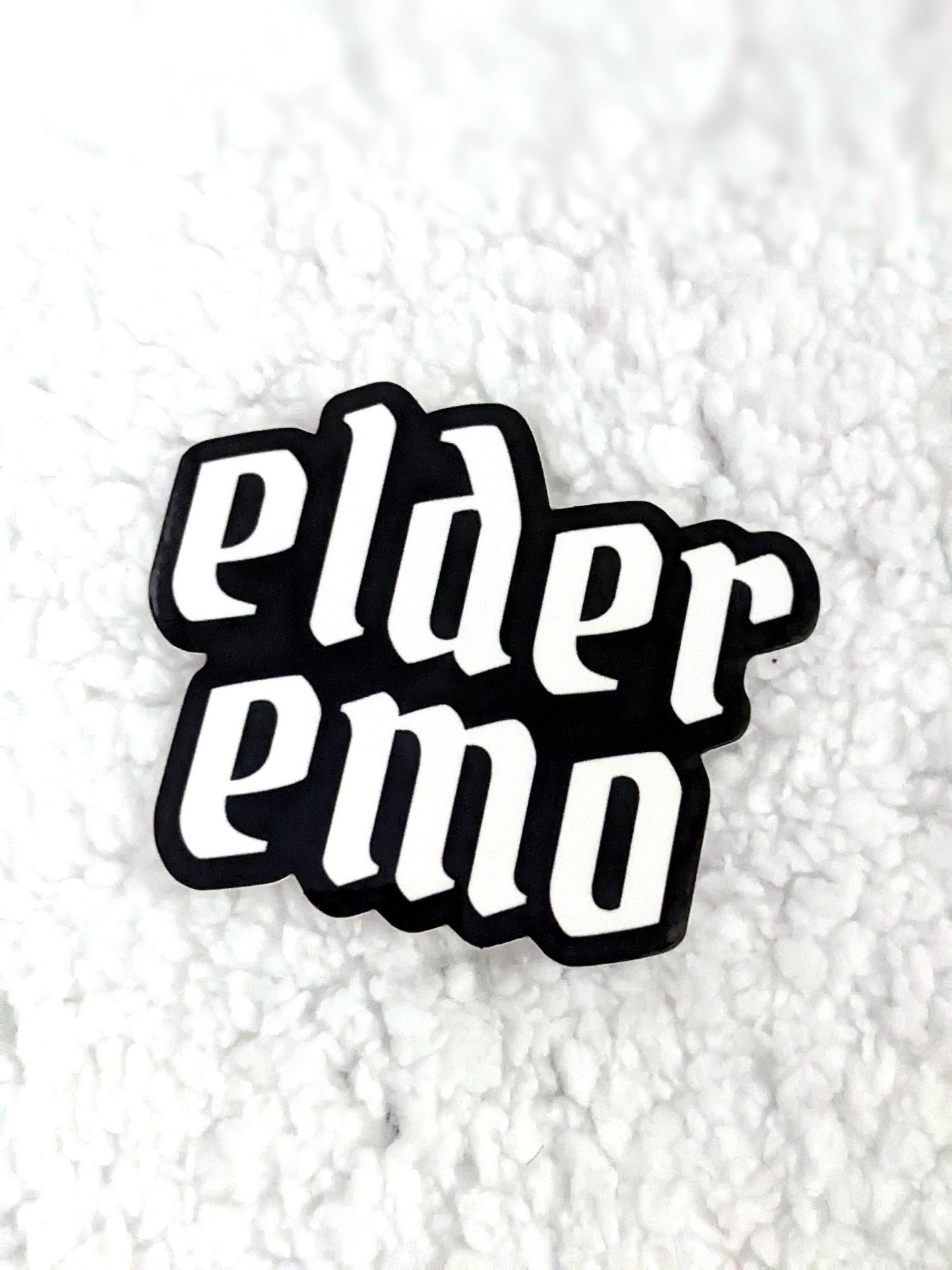 Elder Emo Sticker