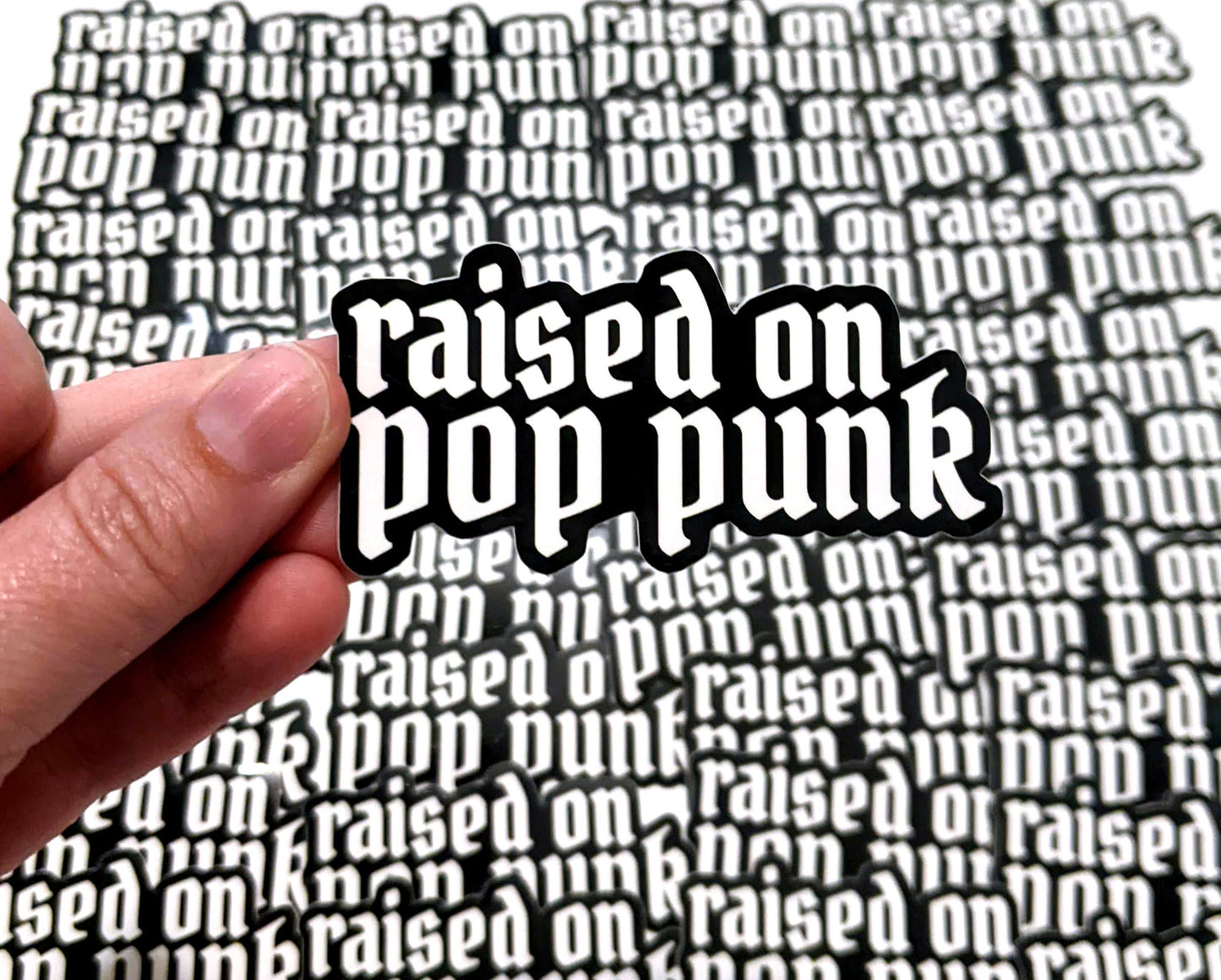 Raised on Pop Punk Sticker